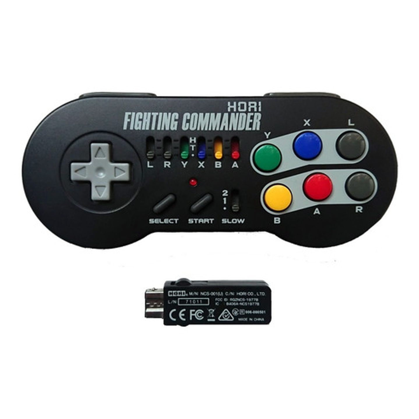 Control Hori Fighting Commander Snes Mini
