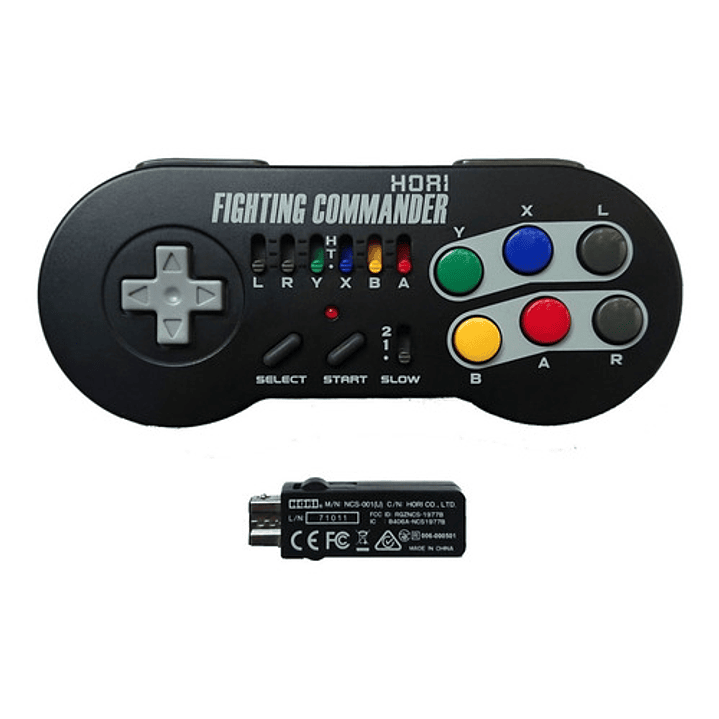 Control Hori Fighting Commander Snes Mini