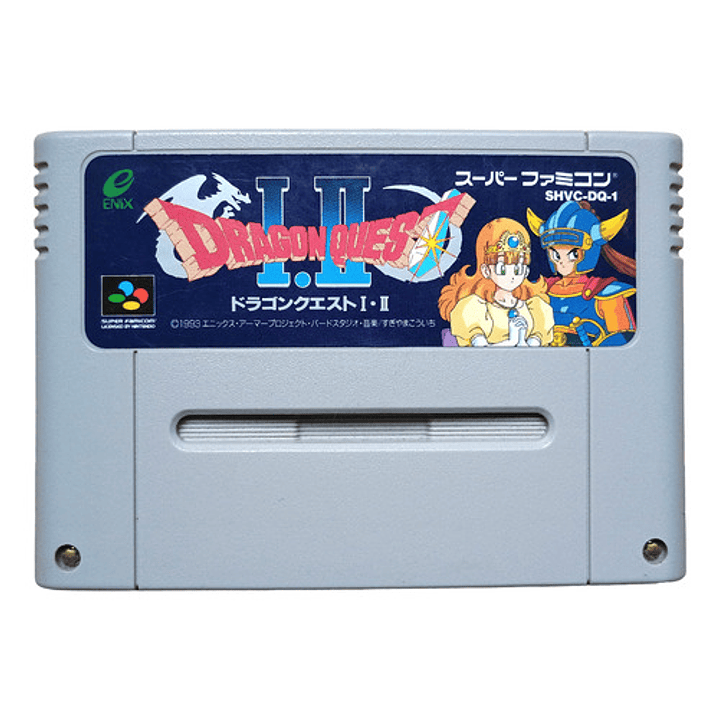  Dragon Quest I & Ii Snes Jap 1