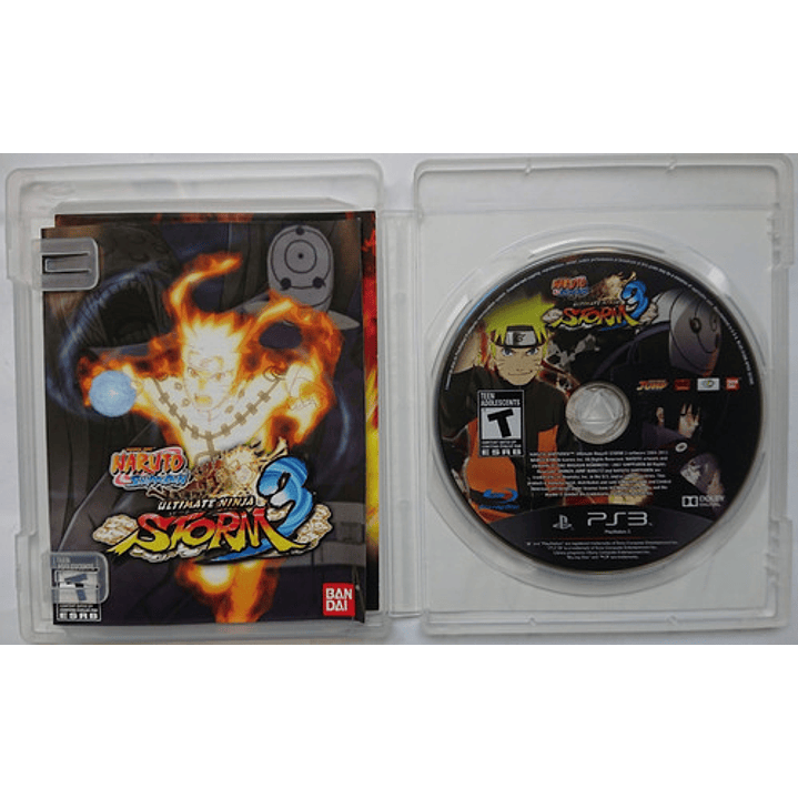 Naruto Shippuden Ultimate Ninja Storm 3 Playstation Ps3 2