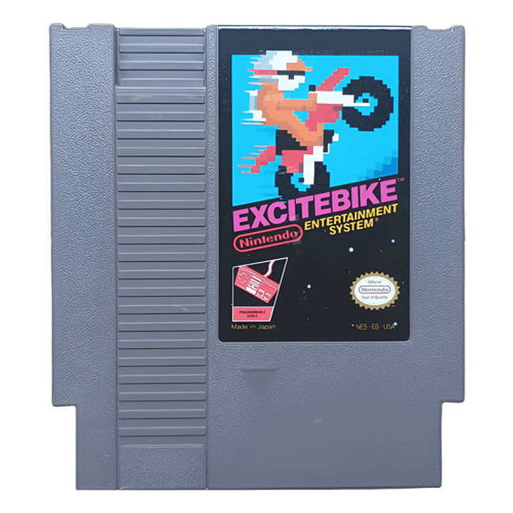 Excitebike Nes Nintendo 1