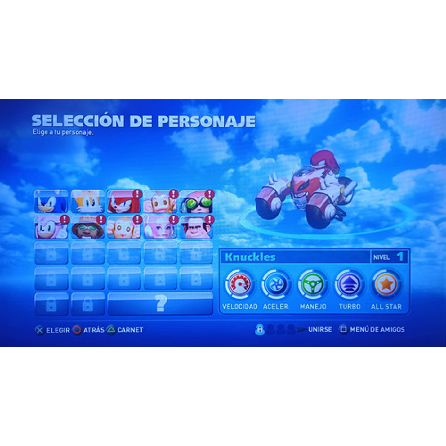 Team Sonic All Stars Racing Transformed Ps3 5