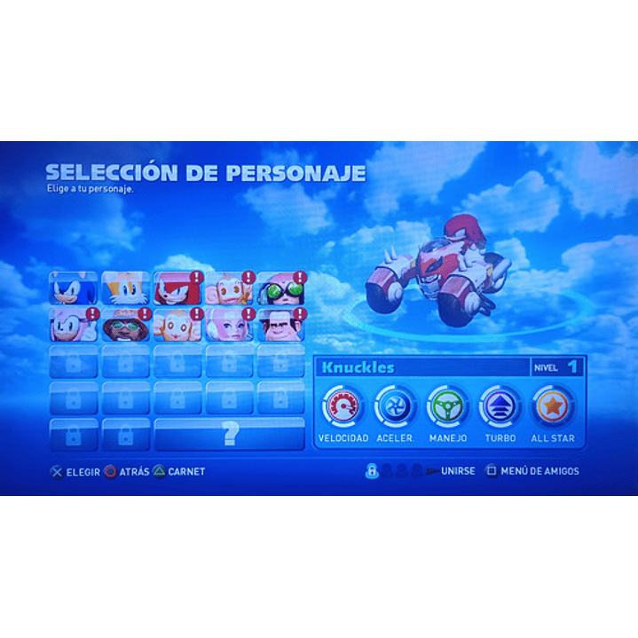 Team Sonic All Stars Racing Transformed Ps3 5