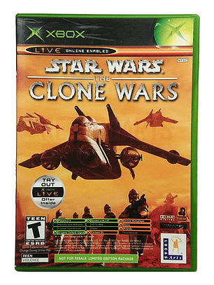 Star Wars Clone Wars & Tetris Plus Xbox