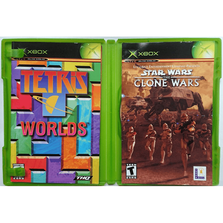 Star Wars Clone Wars & Tetris Plus Xbox 5