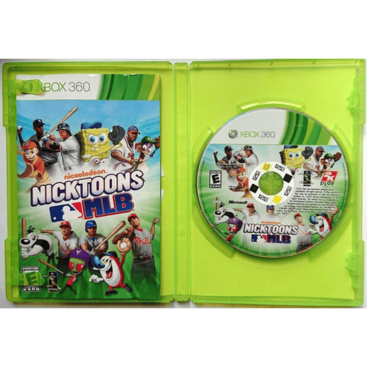 Nickelodeon Nicktoons Mlb Xbox 360 2