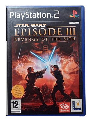 Star Wars Revenge Of The Sith Pal Ps2
