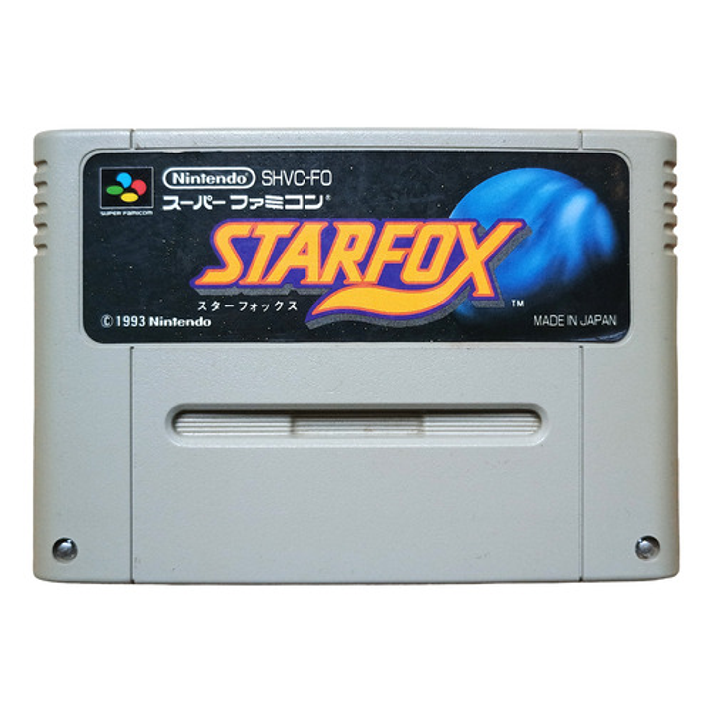 Star Fox Super Nintendo Snes Jap 1