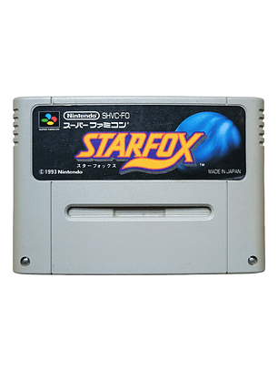 Star Fox Super Nintendo Snes Jap