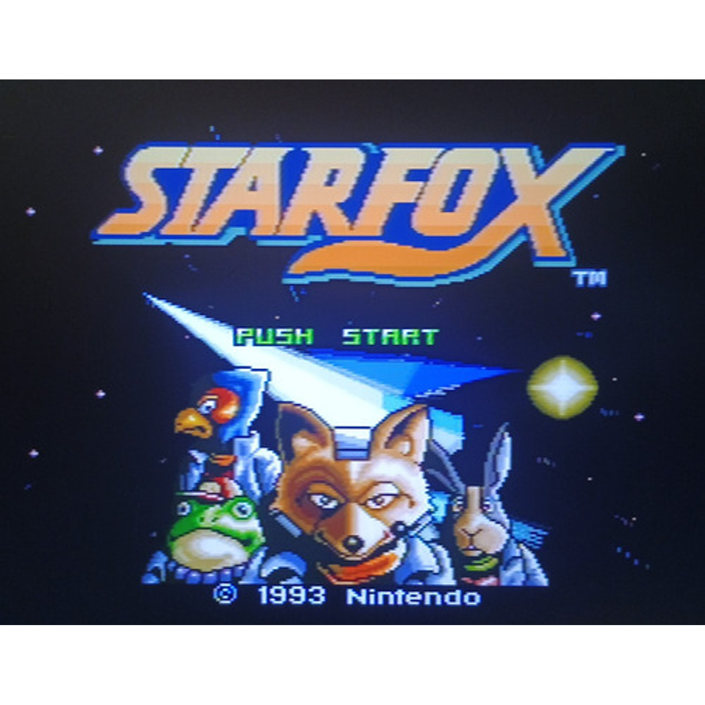 Star Fox Super Nintendo Snes Jap 2