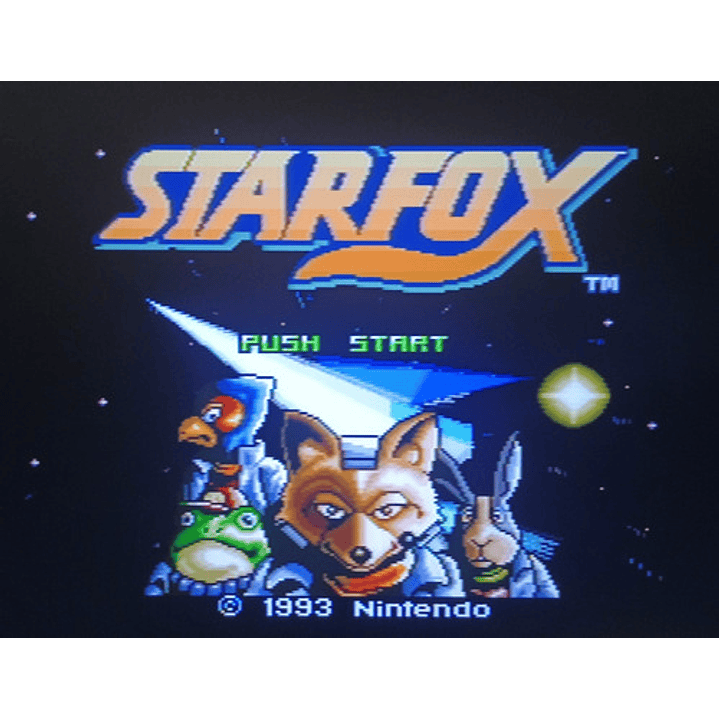 Star Fox Super Nintendo Snes Jap 2