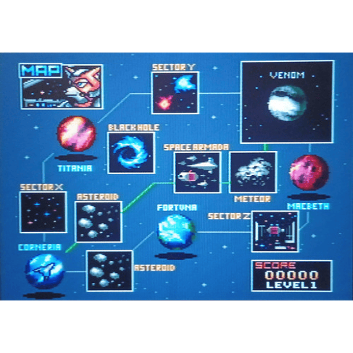 Star Fox Super Nintendo Snes Jap 3