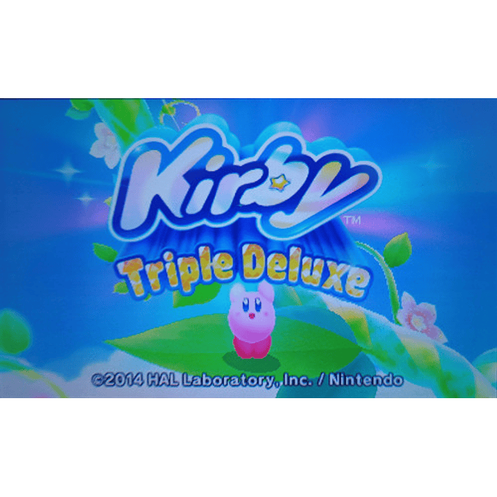 Kirby Triple Deluxe 2ds 3ds 4