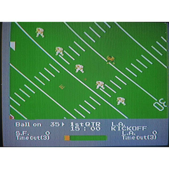 Nes Play Action Football  2