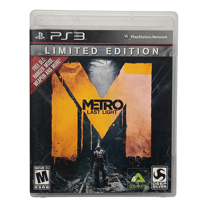 Metro Last Light Limited Edition Ps3 1