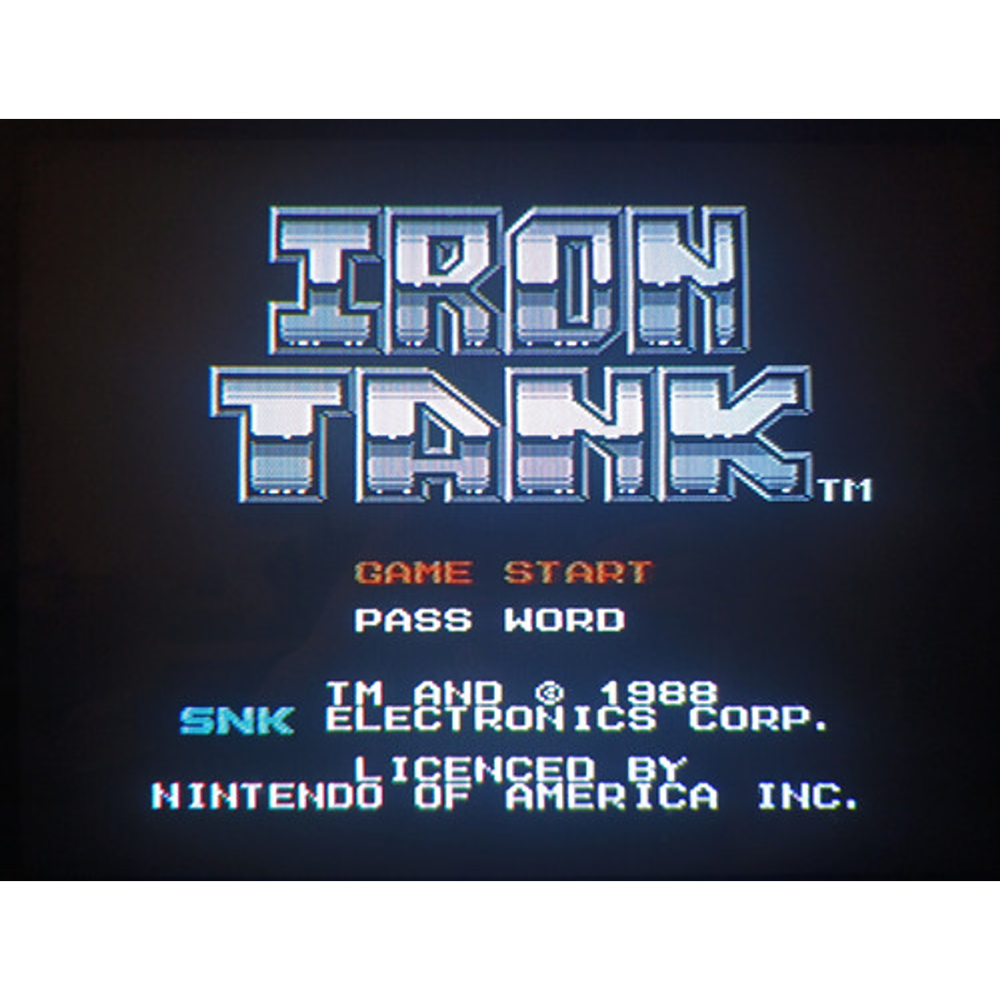 Iron Tank Nes 3