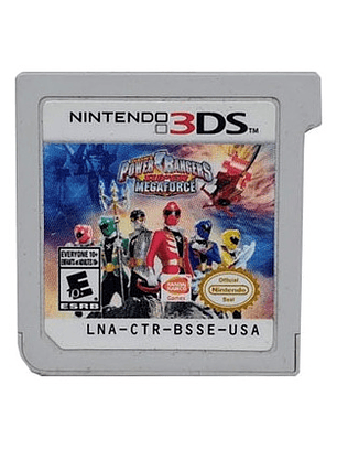 Power Rangers Megaforce 3ds