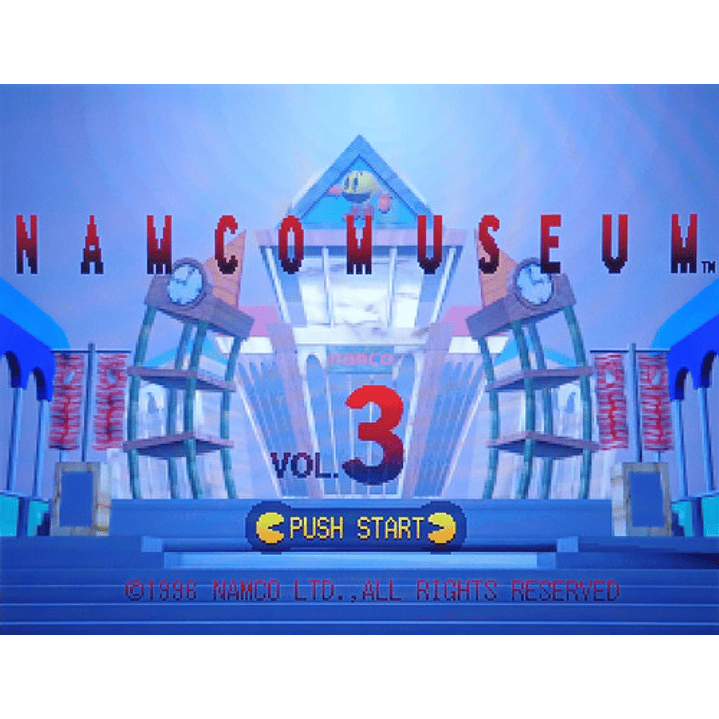 Namco Museum 3 Playstation Ps1 4