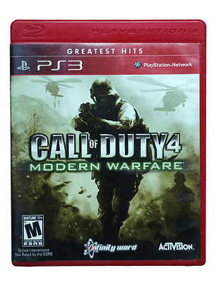 Call Of Duty Mw 4 Ps3