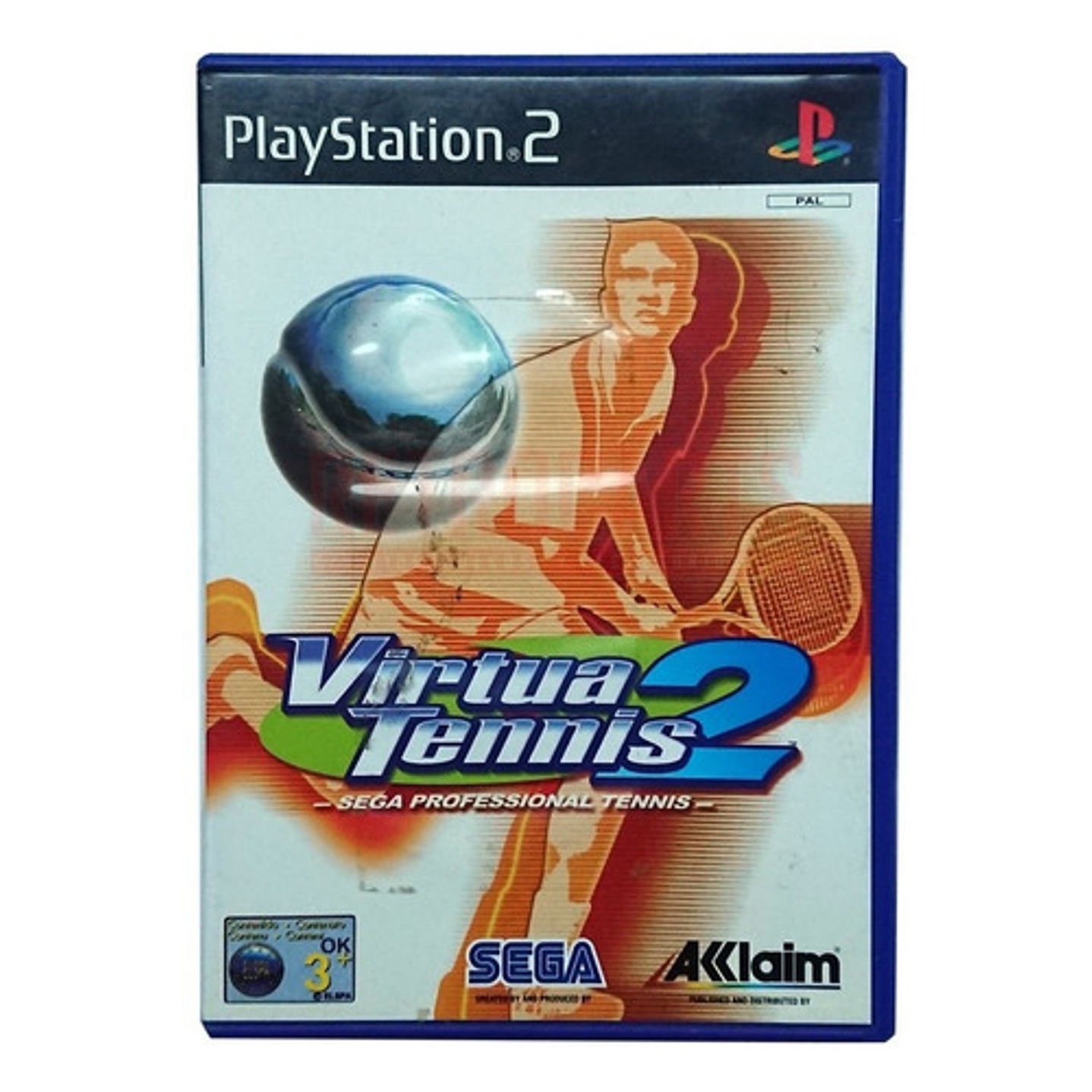 Virtual Tennis 2 Ps2 Pal 1