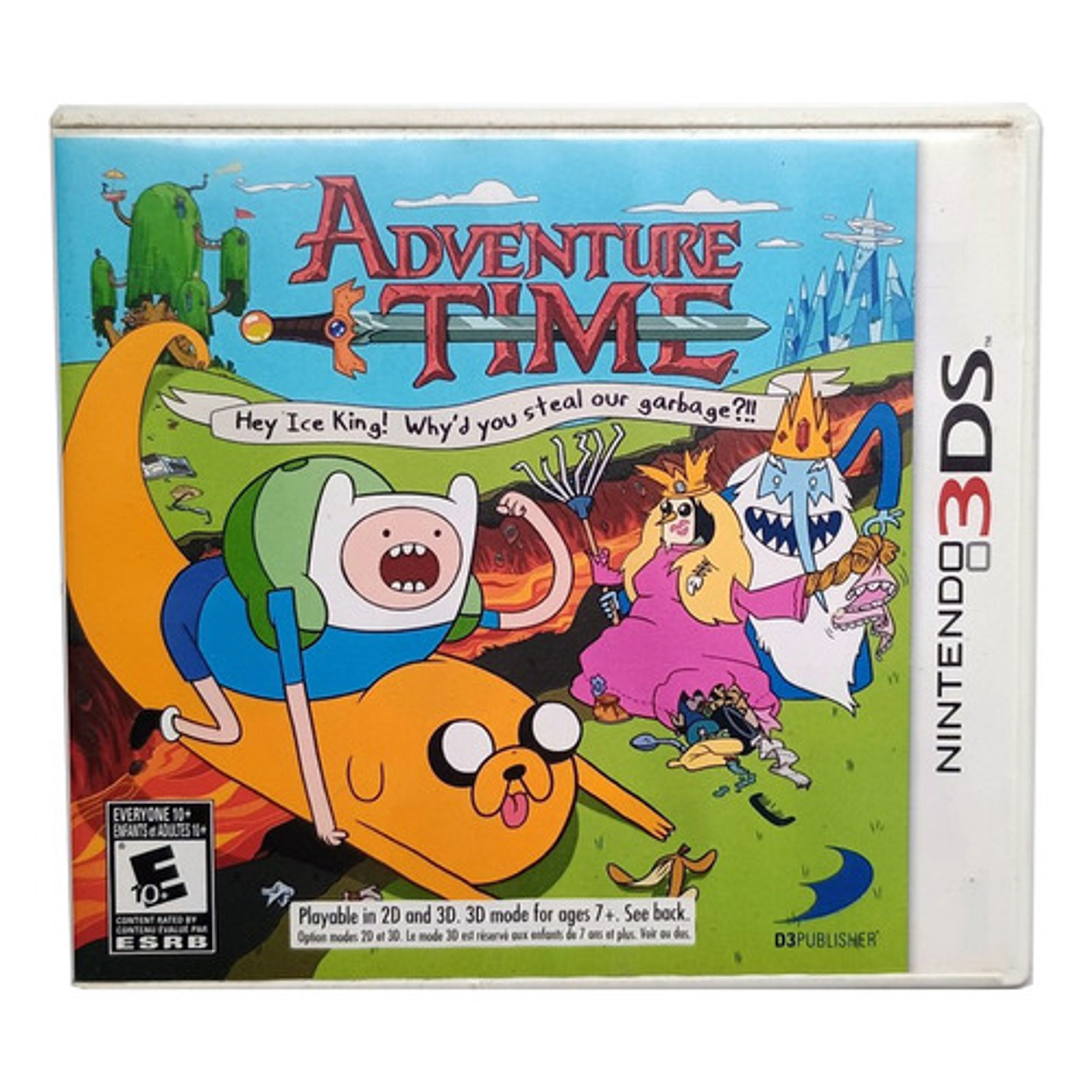 Adventure Time: : Hey Ice King! Why'd You Steal Our  2ds 3ds 1