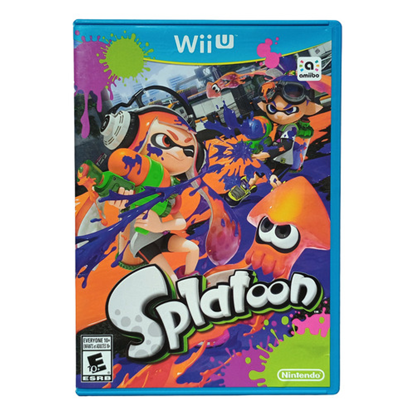 Splatoon  Nintendo Wii U Físico 1