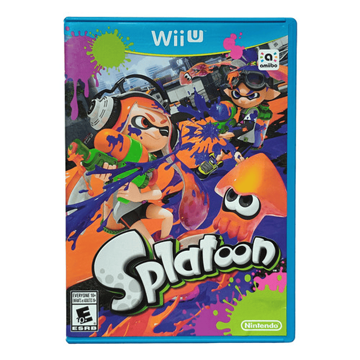 Splatoon  Nintendo Wii U Físico 1