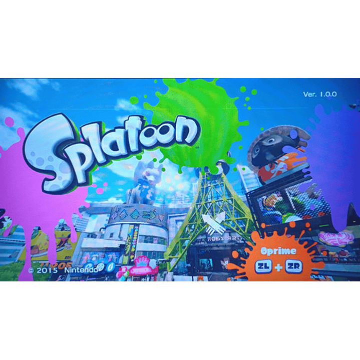 Splatoon  Nintendo Wii U Físico 4