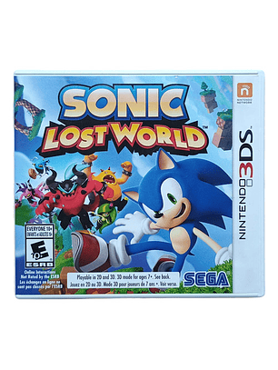 Sonic Lost World 2ds 3ds
