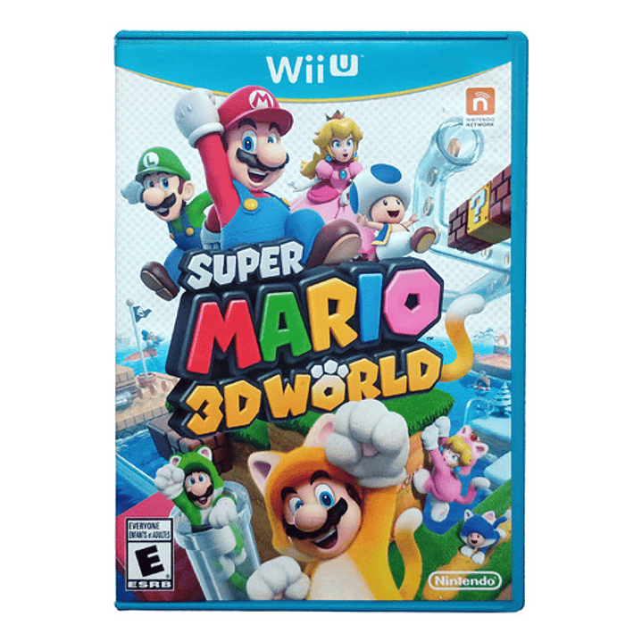 Super Mario 3d World Standard Edition Nintendo Wii U Físico 1