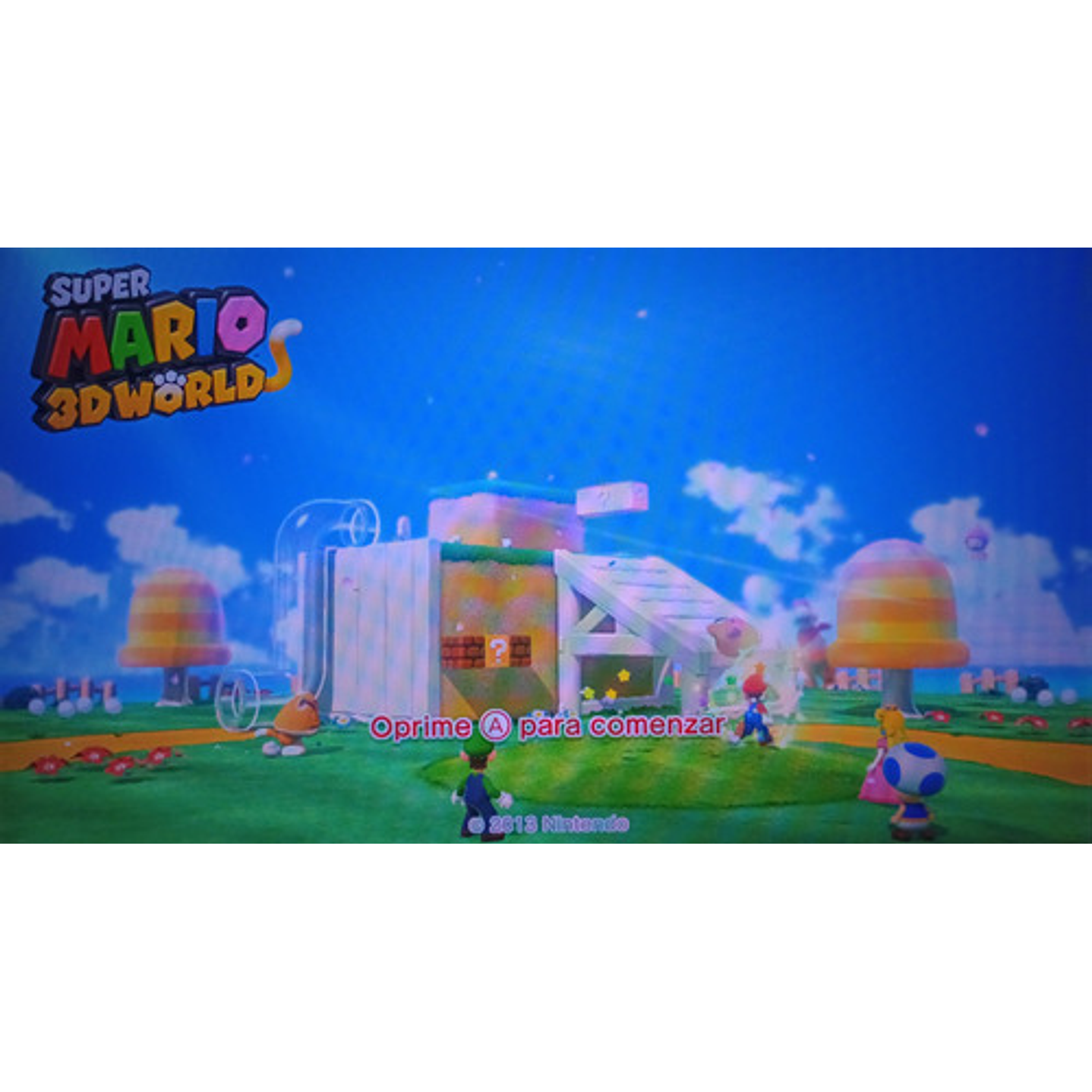 Super Mario 3d World Standard Edition Nintendo Wii U Físico 4