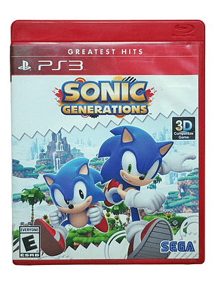 Sonic Generations Playstation Ps3  