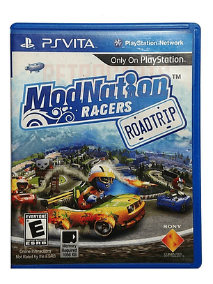 Modnation Racers Roadtrip Cartucho Ps Vita