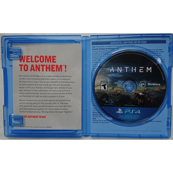 Anthem Ps4 2