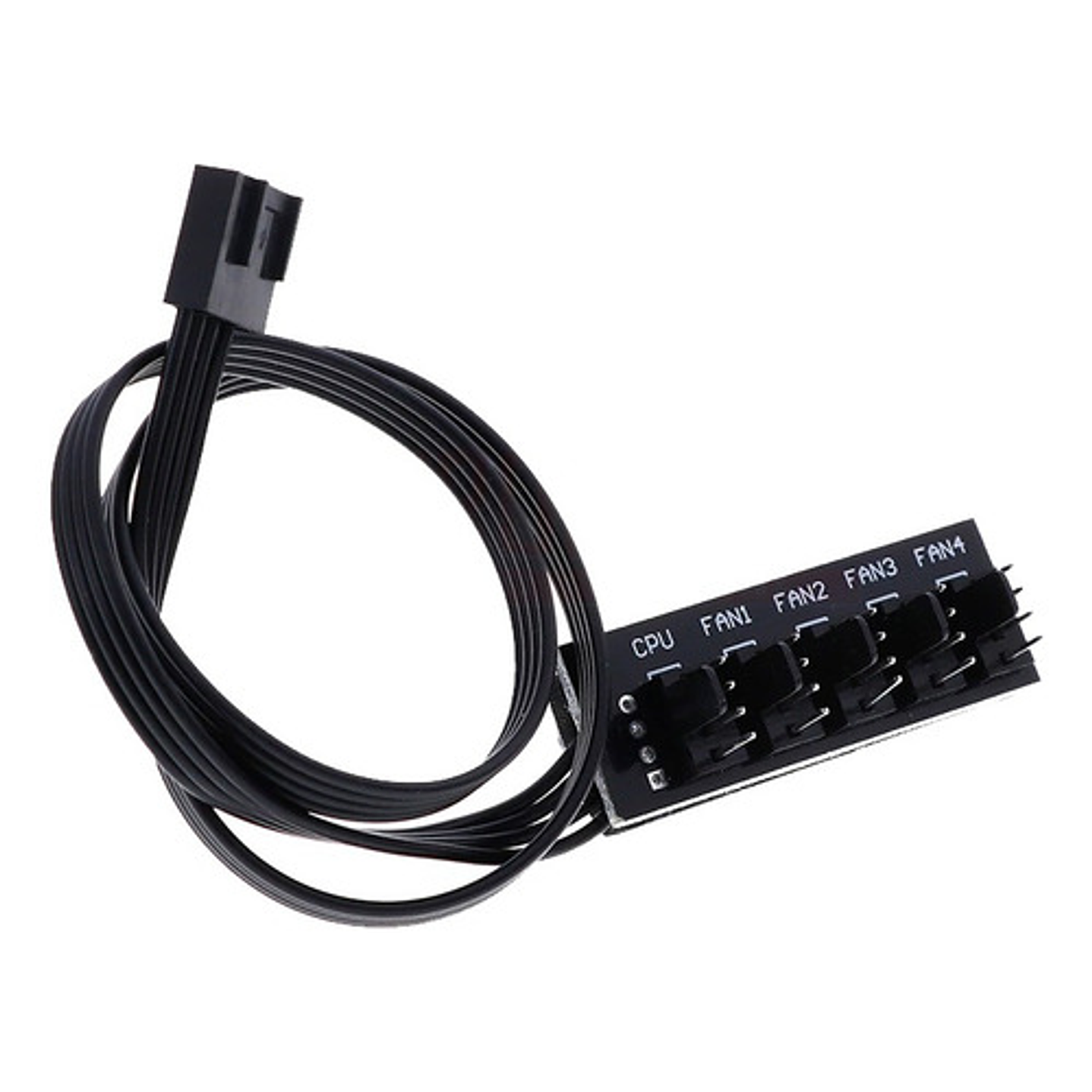 Adaptador Hub Multiples Ventiladores 4 Pines Gabinete Cpu