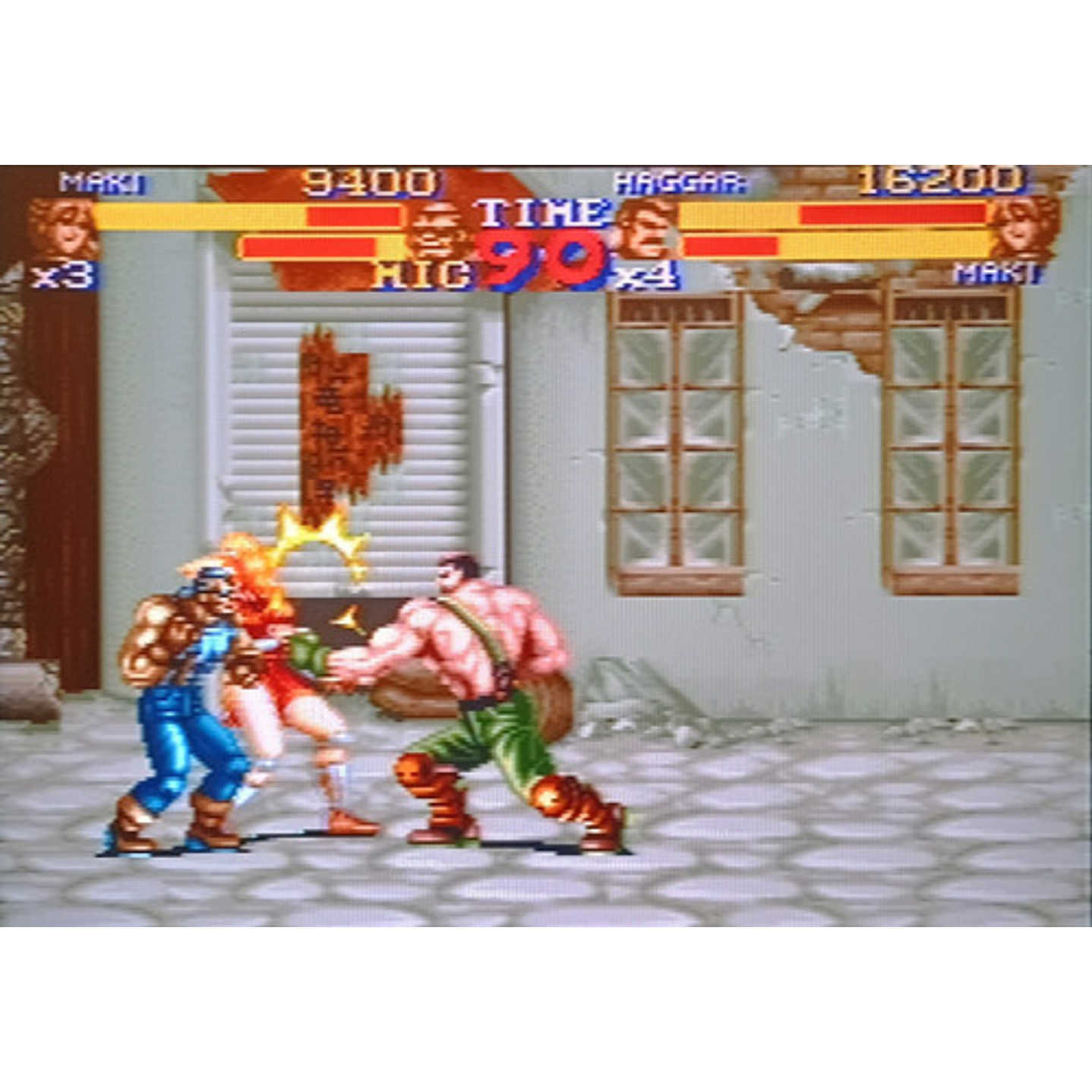 Final Fight 2 Snes Jap 4