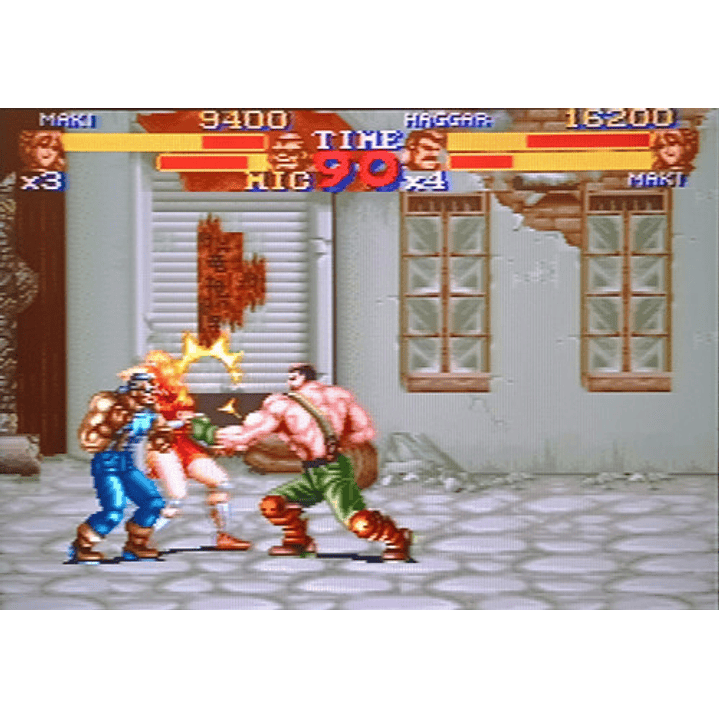 Final Fight 2 Snes Jap 4
