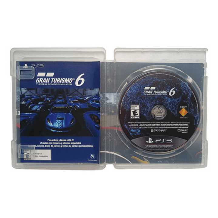 Gran Turismo 6 Playstation Ps3 2
