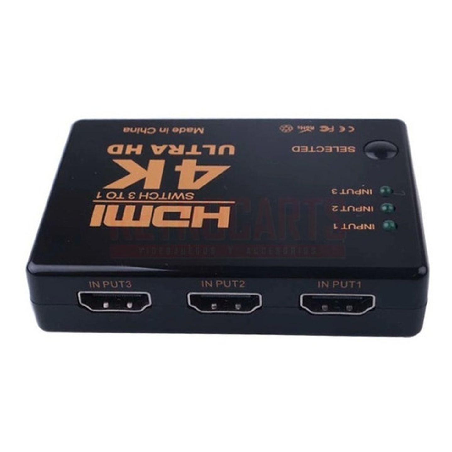 Splitter Hdmi 4k 3 Entradas A 1 Salida (sin Alimentación) 2