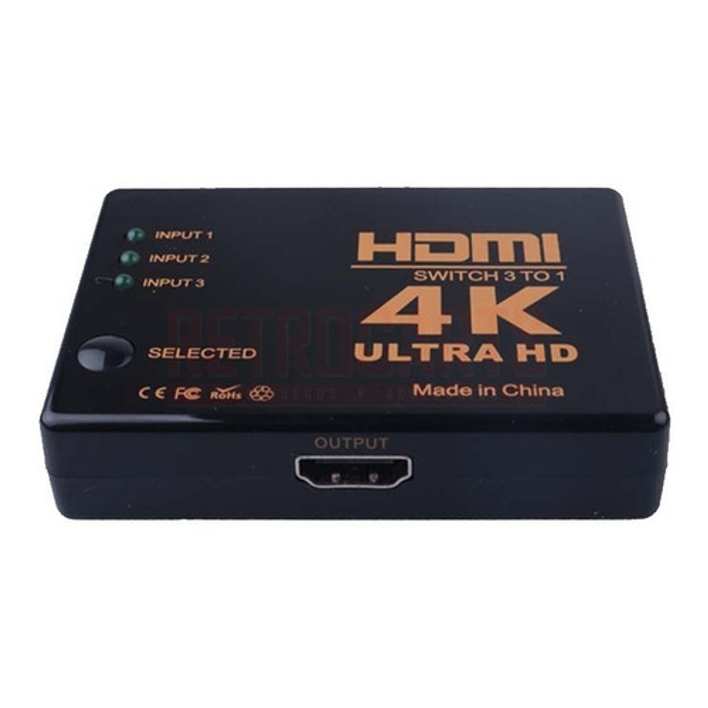 Splitter Hdmi 4k 3 Entradas A 1 Salida (sin Alimentación) 3