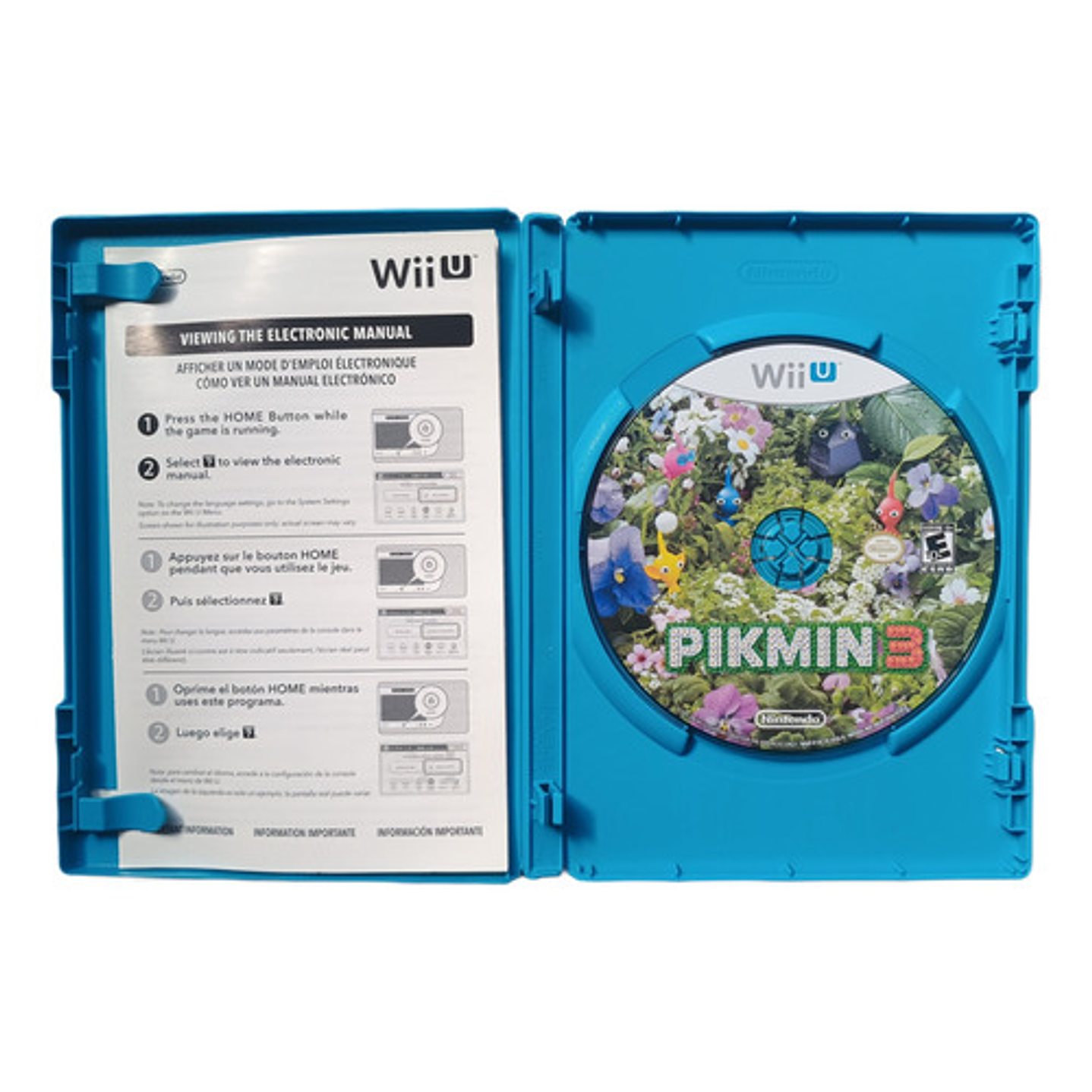 Pikmin 3  Nintendo Wii U Físico 2