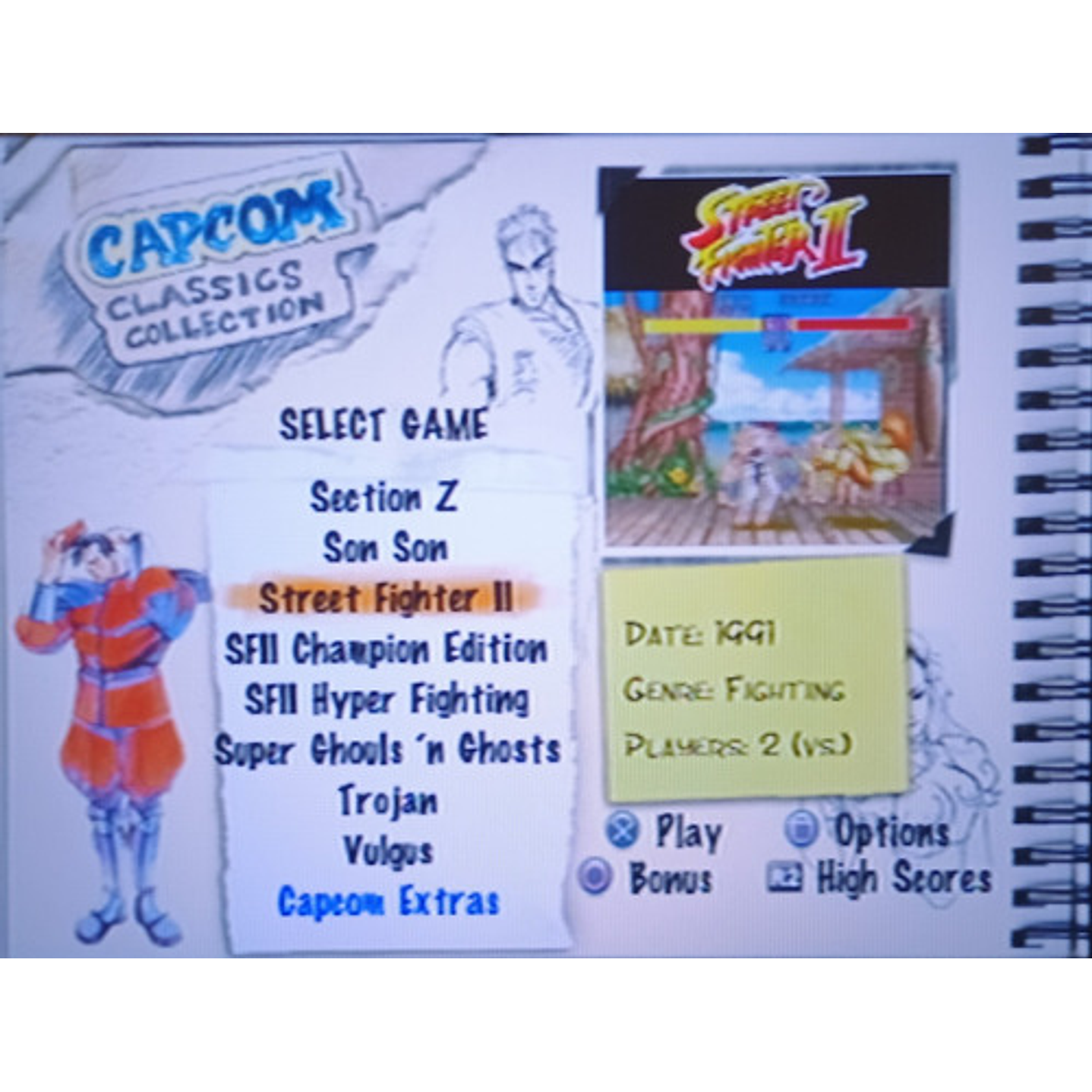 Capcom Classics Vol 1 Ps2 6