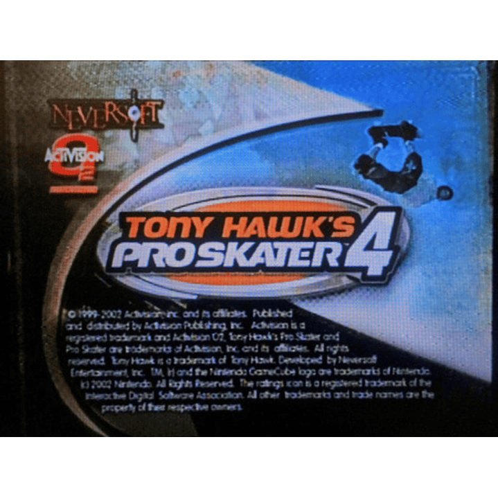 Tony Hawk 4 Gamecube 4
