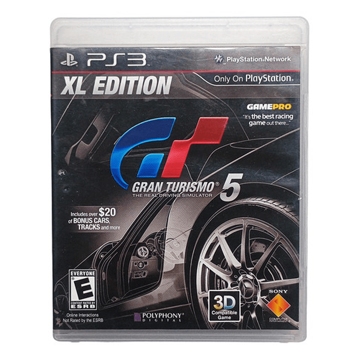 Gran Turismo 5 Xl  Playstation Ps3 1