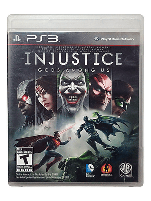Injustice Playstation Ps3