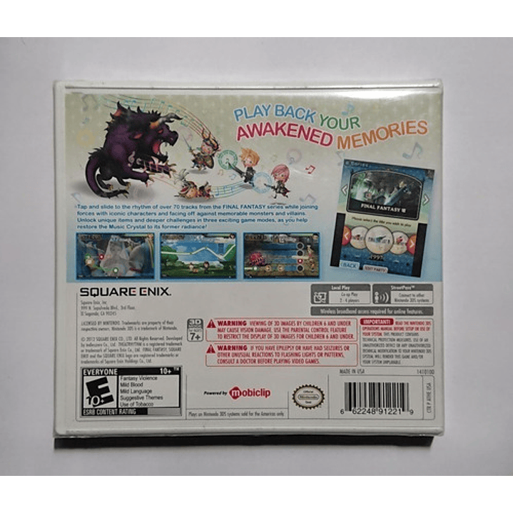 Theatrhythm Final Fantasy 2ds 3ds 2