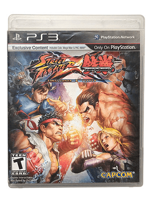 Street Fighter X Tekken Playstation Ps3