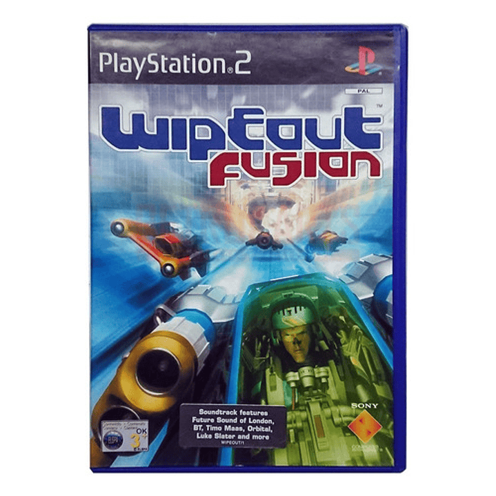 Wipeout Fusion Ps2 Pal 1