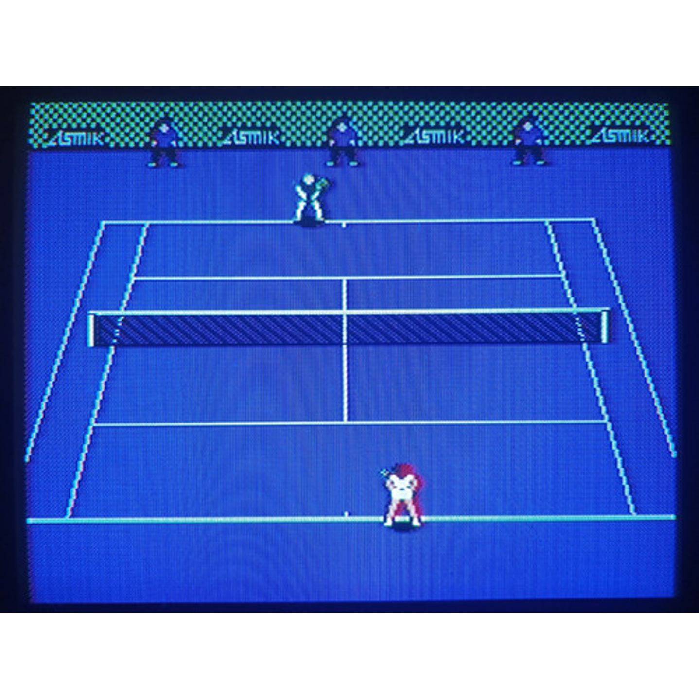 Chris Evert & Ivan Lendl In Top Players Tennis Nintendo Nes 2