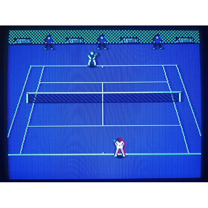Chris Evert & Ivan Lendl In Top Players Tennis Nintendo Nes 2
